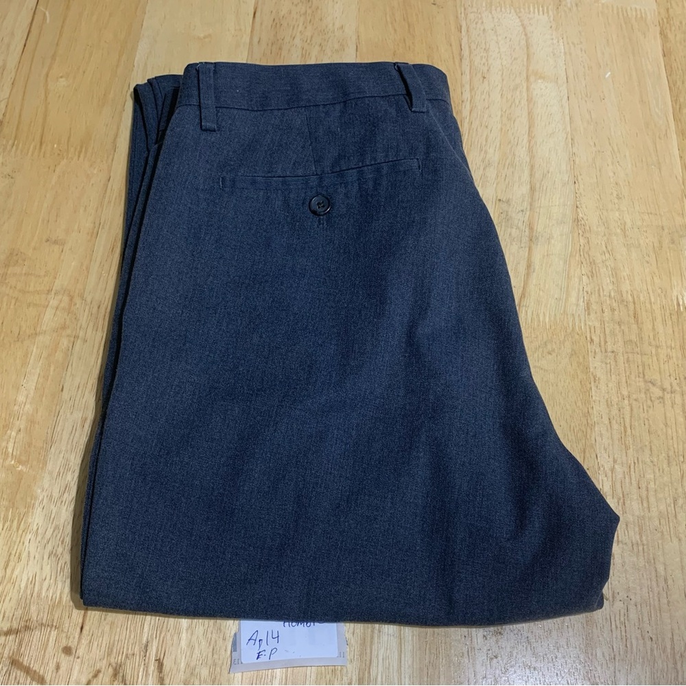 Banana Republic Pants Men 33X34 Black Slim Fit Straight Leg Chino‎ Dress Tag